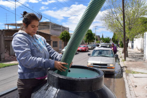Sin agua. Por los problemas financieros que tiene el Simas, hay escasez de agua en los ejidos. (Mary Vázquez)