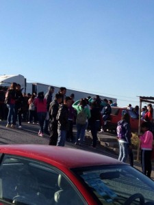Los alumnos denunciaron las malas condiciones en las que se encuentra este Centro. (El Siglo de Torreón)