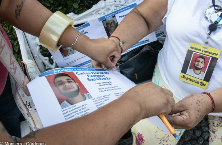 Madres buscadoras de Colima se unen a la Jornada Nacional de Búsqueda Humanitaria