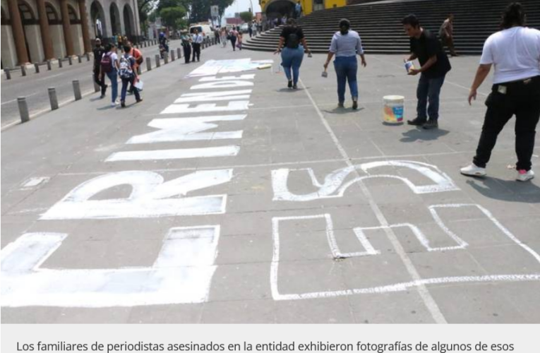 Familiares de periodistas asesinados denunciaron a funcionario estatal (Veracruz)