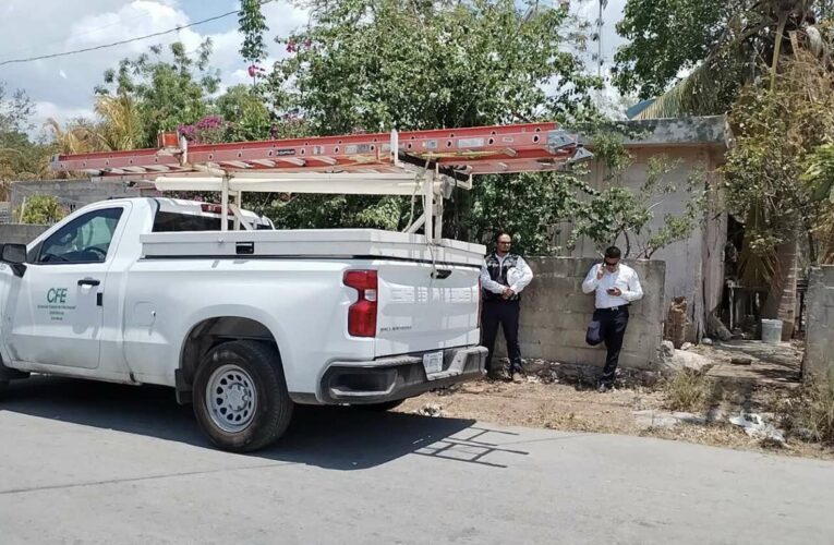 Kanasineros retuvieron a personal de la CFE: no tienen luz (Yucatán)