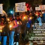 MOVILIZACIÓN DE BASES DE APOYO ZAPATISTAS EN MEMORIA DE SAMIR FLORES SOBERANES