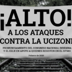 ALTO A LOS ATAQUES CONTRA LA UCIZONI. PRONUNCIAMIENTO DEL CONGRESO NACIONAL INDÍGENA Y EL EZLN EN APOYO A QUIENES RESISTEN EN EL ISTMO