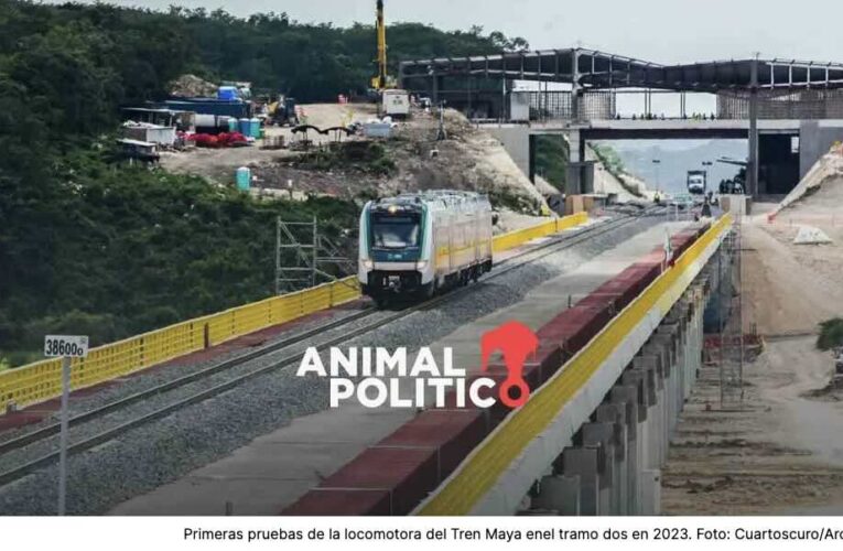 Construcción del Tramo 7 del Tren Maya sigue pese a suspensión judicial y denuncia de desacato