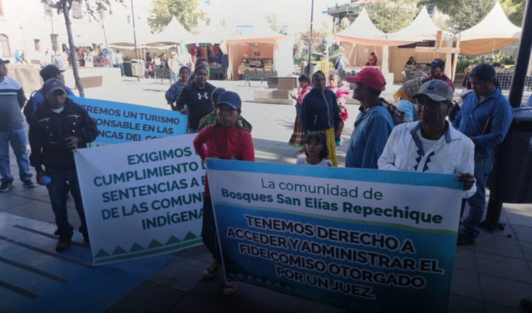 Se movilizan comunidades indígenas por incumplimiento de sentencias en favor de su territorio (Chihuahua)