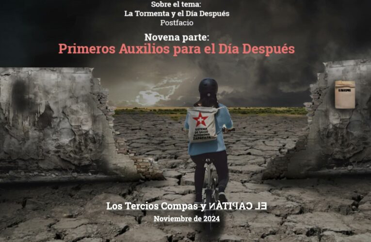 Sobre el tema: La Tormenta y el Día Después. Novena parte: Primeros Auxilios para el Día Después